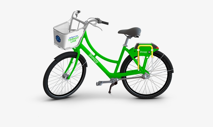 Bike - Breeze Bike Share, transparent png download