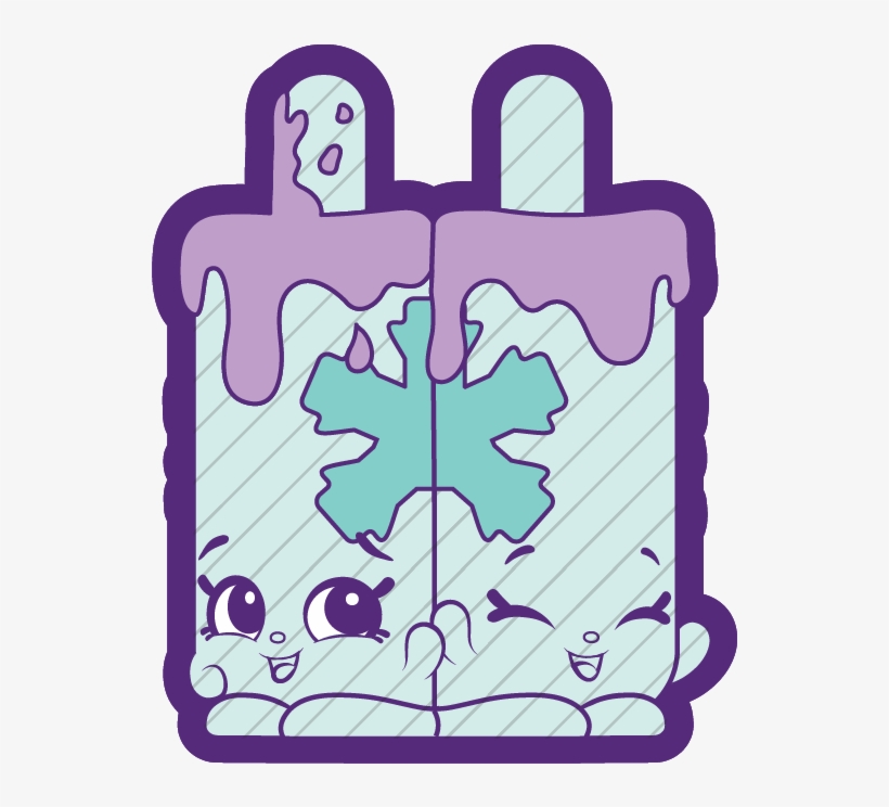 Shopkins Season 9 Frozen Flakes Tribe Team Icy Cool - Illustration, transparent png download