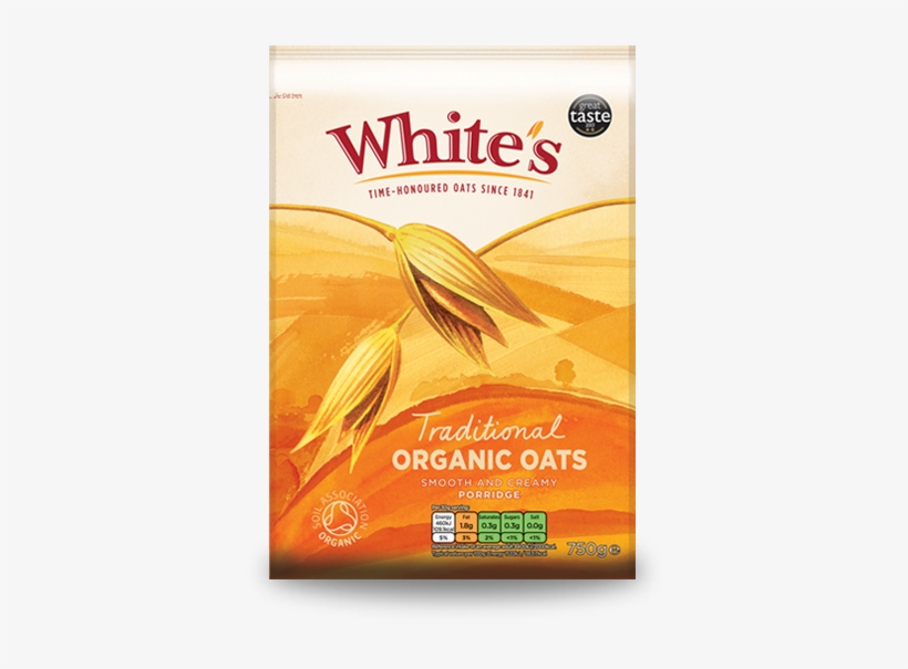 Savour The Delicious Taste Of Our Smooth And Creamy - Whites Jumbo Organic Porridge Oats, transparent png download