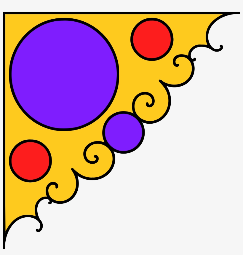 This Free Icons Png Design Of Decorative Corner 1, transparent png download