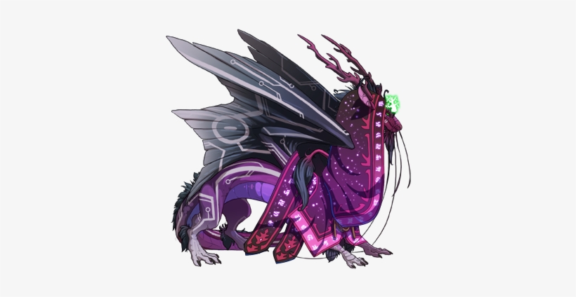 Erebos- Greek Primordial God Of Darkness And Shadow - Flight Rising Cool Dragons, transparent png download
