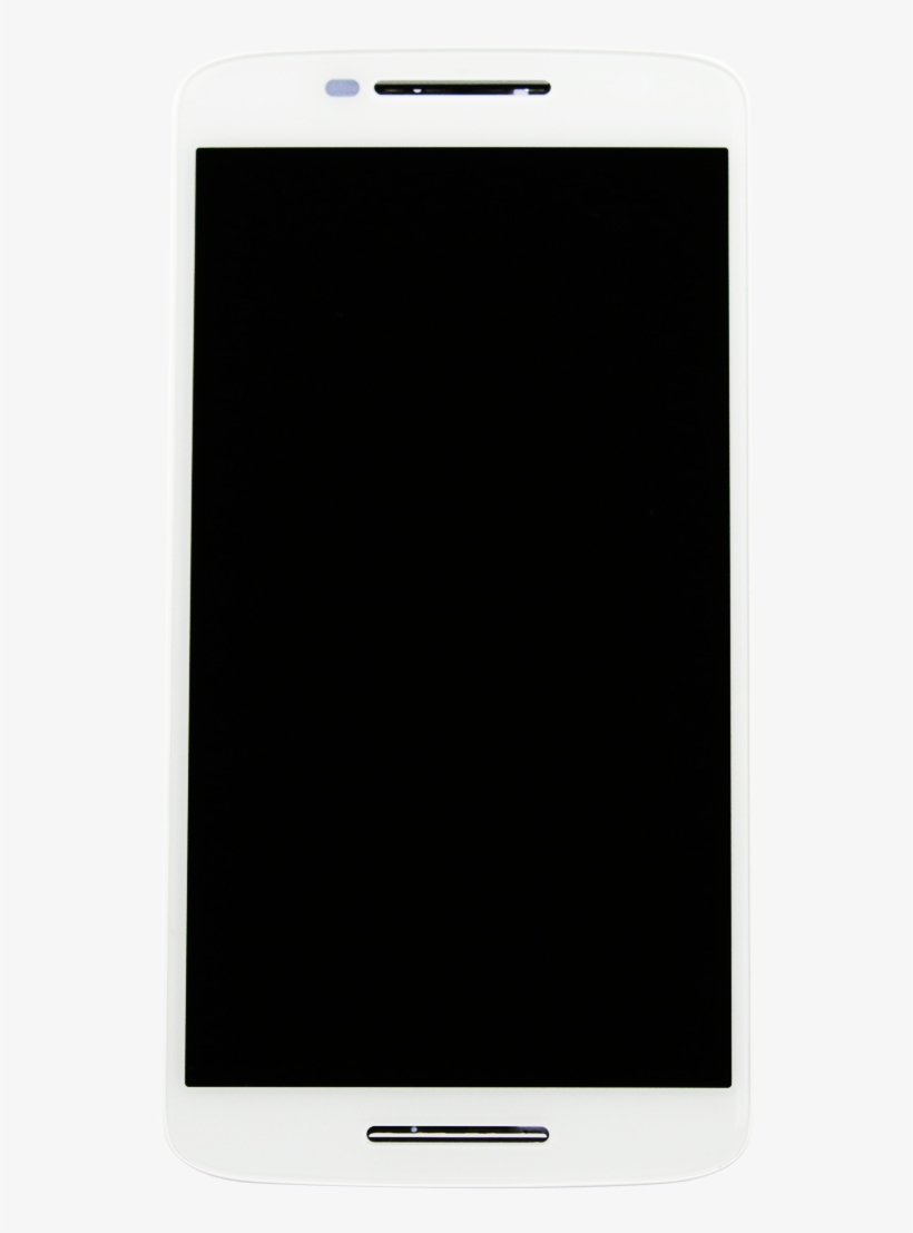 Motorola Moto X Play White Display Assembly With Frame - Phone Rose Gold Blank Screen, transparent png download