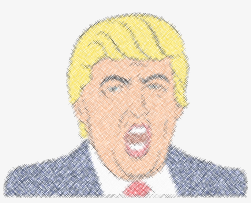 This Free Icons Png Design Of Donald Trump Cartoon, transparent png download