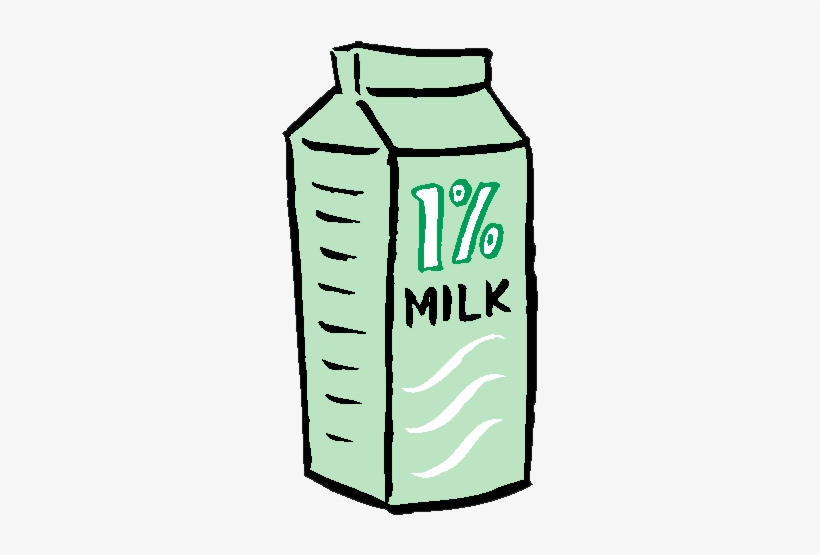 Milk - 1% Milk Clipart, transparent png download