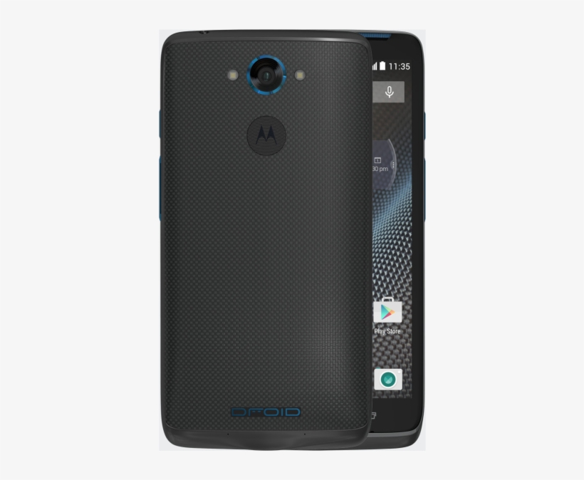 Top 10 Motorola Droid Turbo Cases Covers Best Droid - Motorola Droid Turbo, Grey With Metallic Blue Accents, transparent png download