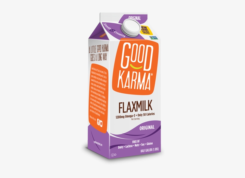 Sometimes There's Just Nothing Quite Like The Original - Good Karma Flax Milk, transparent png download
