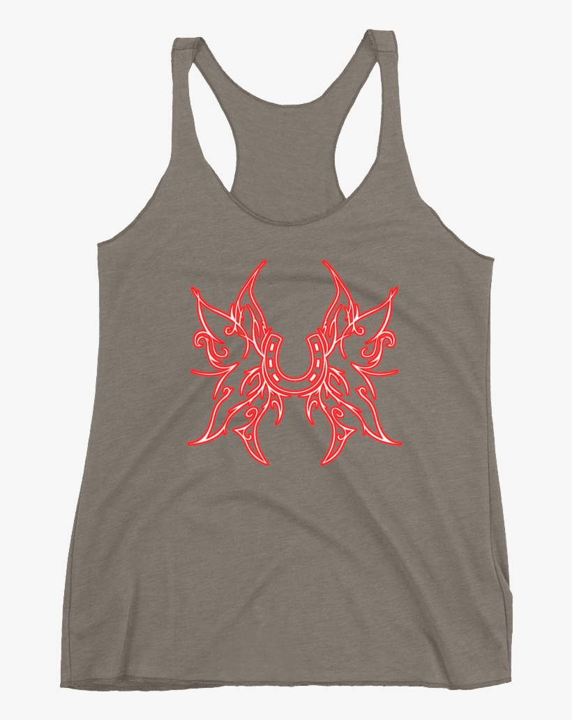 Red Butterfly Horseshoe Tank - Aboutthatprint Everything Hurts And I'm Dying Tank,, transparent png download