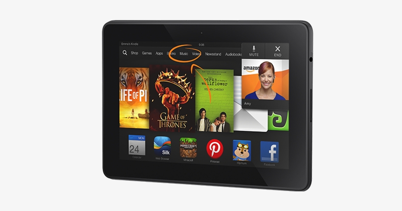 7320 Wornall Road - Amazon Tablet Kindle Fire Hdx, transparent png download