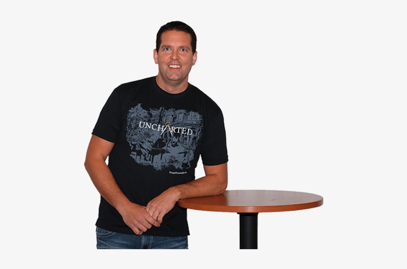 Uncharted Tee - Circle Logo Tee, transparent png download