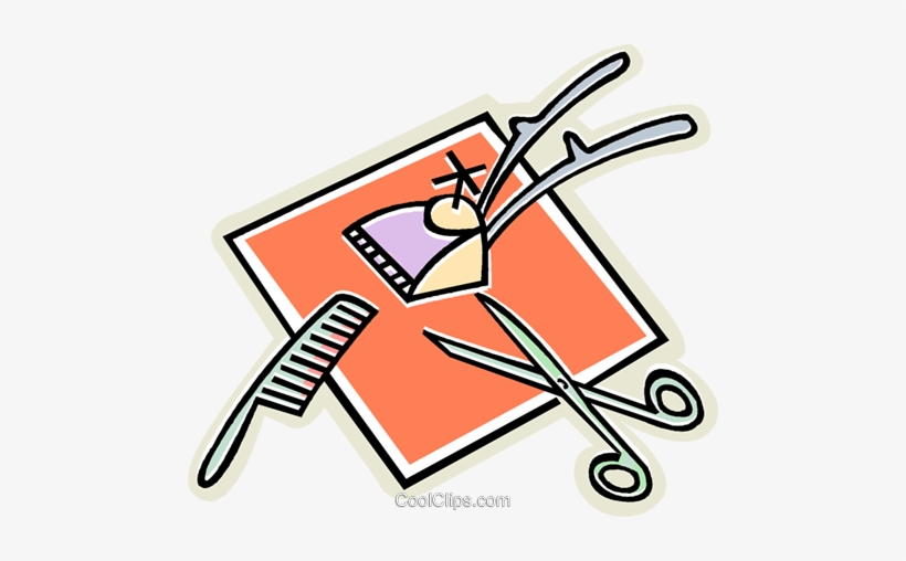 Hair Cutting Tools, Scissors, Comb Royalty Free Vector - Scissors, transparent png download