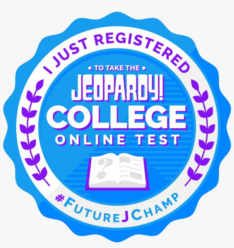 College Online Test Registration Badge, transparent png download