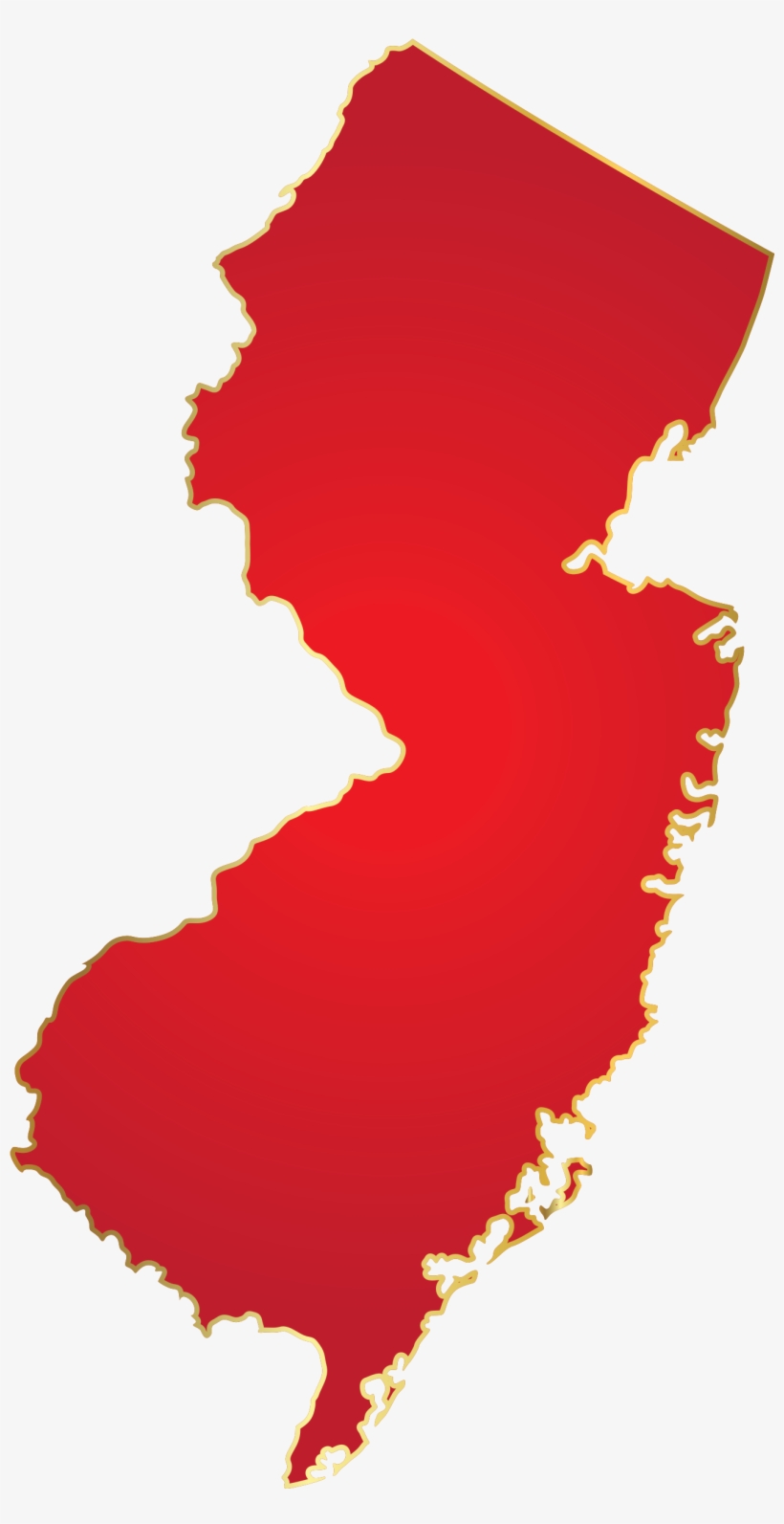 Learn More - New Jersey Map Vector, transparent png download