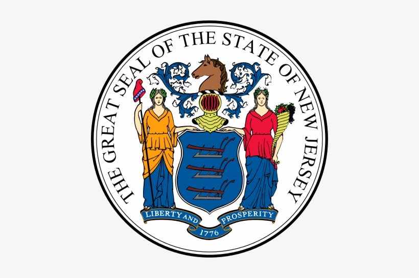 New Jersey State Seal - New Jersey Supreme Court Seal, transparent png download