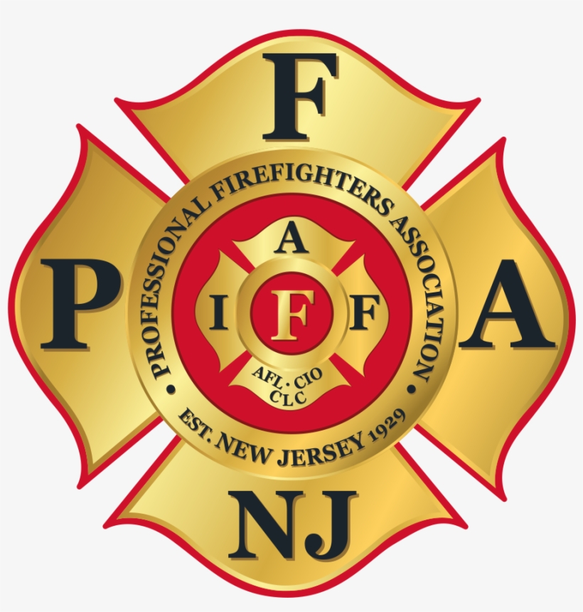 The Professional Firefighters Association Of New Jersey - Professional Firefighters Association Of New Jersey, transparent png download