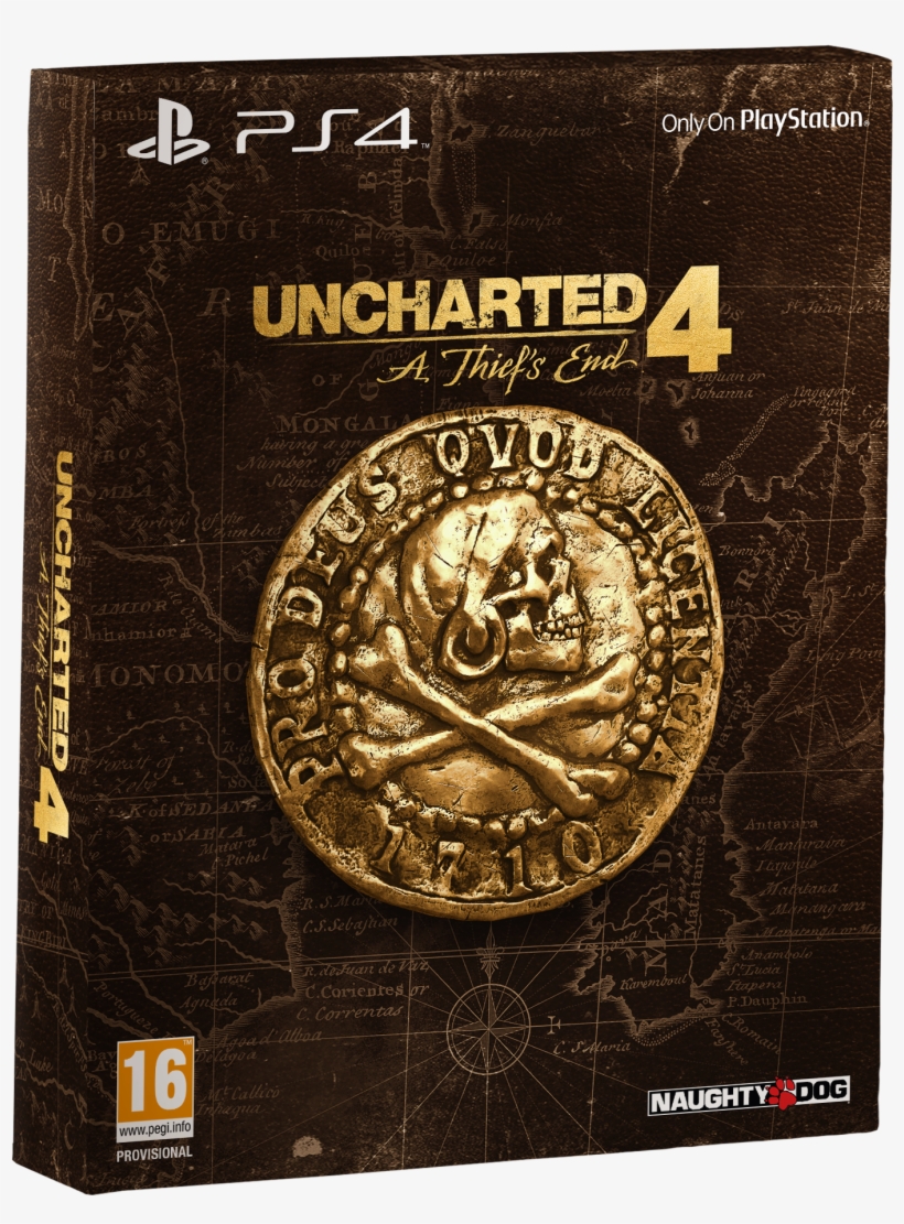 A Thief's End - Uncharted 4: A Thief's End Special Edition (ps4), transparent png download