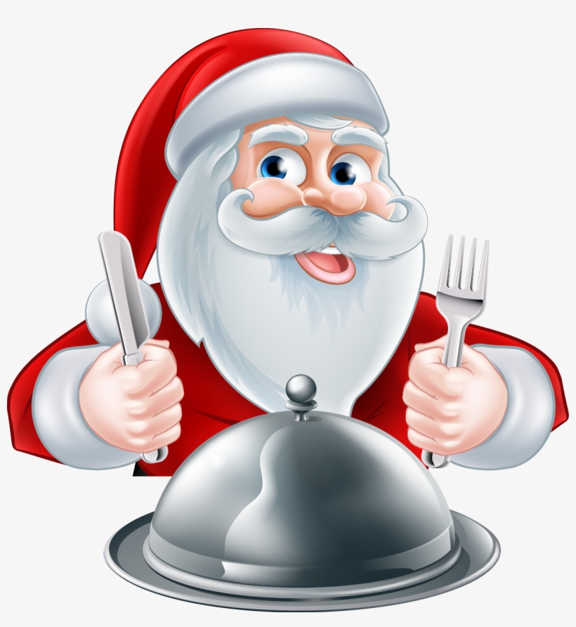 Come Enjoy A Traditional Event At The American Legion - Santa Claus Eating Png, transparent png download