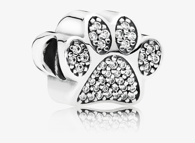 Paw Prints, Clear Cz - 791714cz Pandora, transparent png download