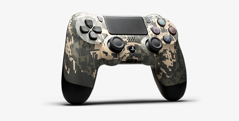 Battlefield And Call Of Duty Immerse Players Into Their - Dualshock 4 Custom Camo, transparent png download