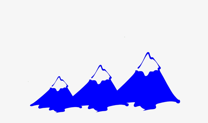 Mountain Peak Clipart 4 By Jody - Mountains Black And White Clipart, transparent png download
