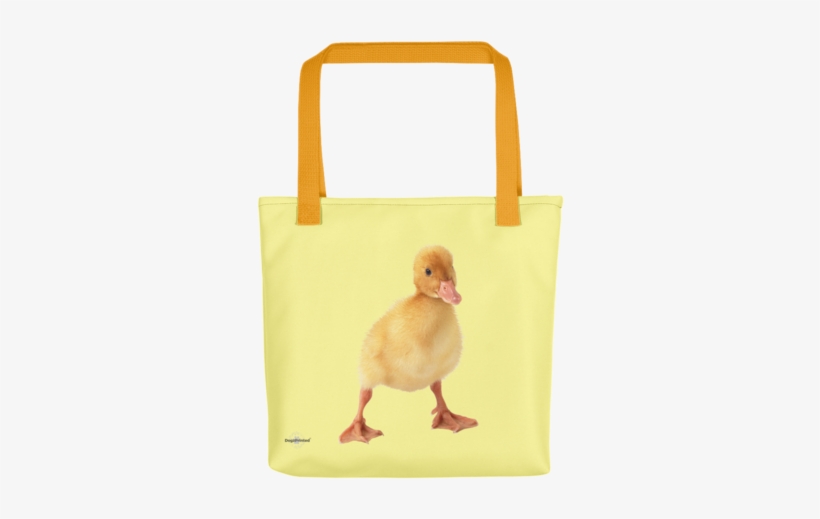 Fashion Tote Bag With A Zipper - 小 鸭 图片, transparent png download