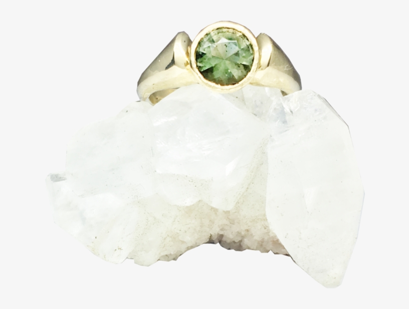 Oregon Sunstone Mountain Peak Unique Engagement Ring - Engagement Ring, transparent png download