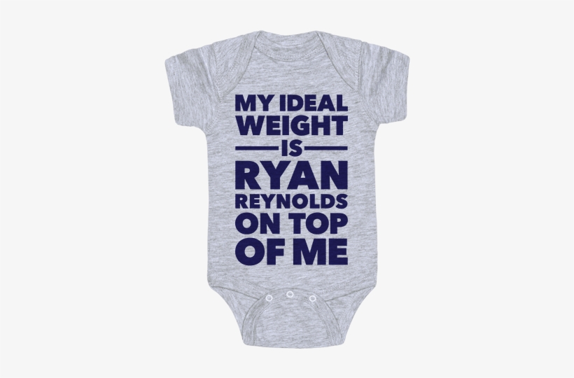 Ideal Weight Baby Onesy - Science Baby Onesies, transparent png download
