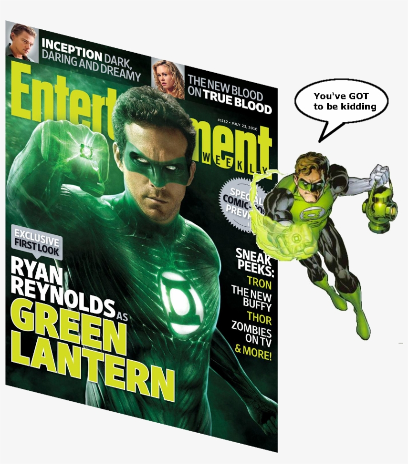 Ryan Reynolds Is Green Lantern - Green Lantern Mini Poster 11x17, transparent png download