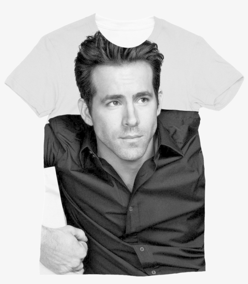 Ryan Reynolds ﻿classic Sublimation Women's T-shirt - Ryan Reynolds Photoshoot Hd, transparent png download
