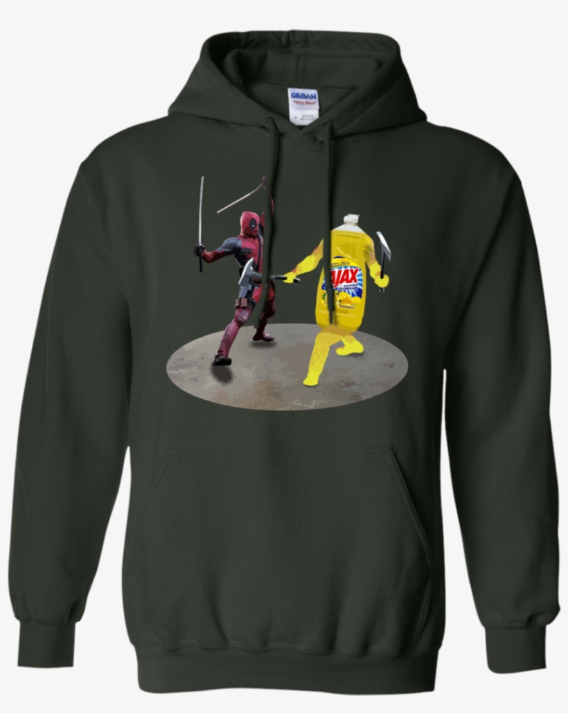 Deadpool Vs Ajax Ryan Reynolds T Shirt & Hoodie - Sweatshirt American Horror Story, transparent png download