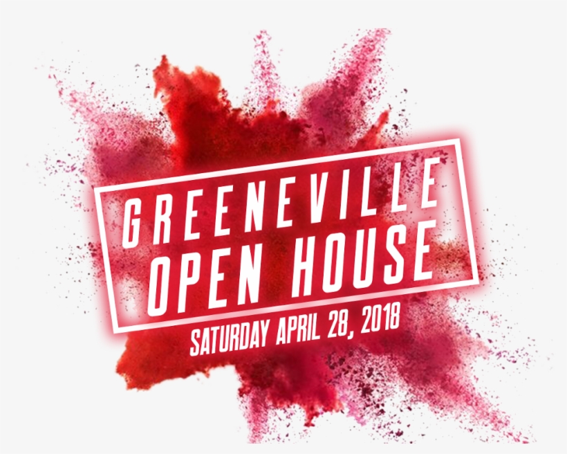 Greeneville Reds To Host Open House April - Explosion Red Paint Png, transparent png download