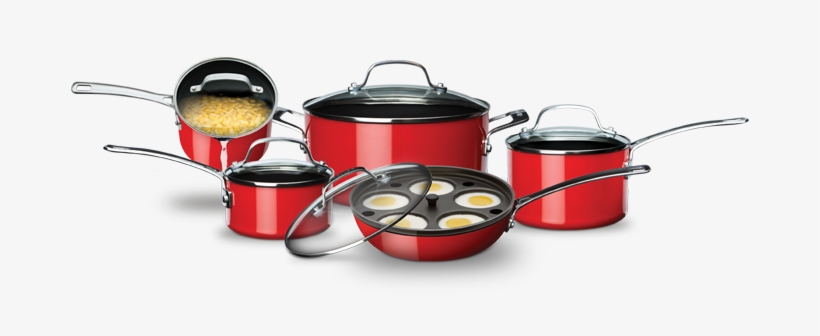 Cookware Glossary - Circulon Cookware Set Red, transparent png download