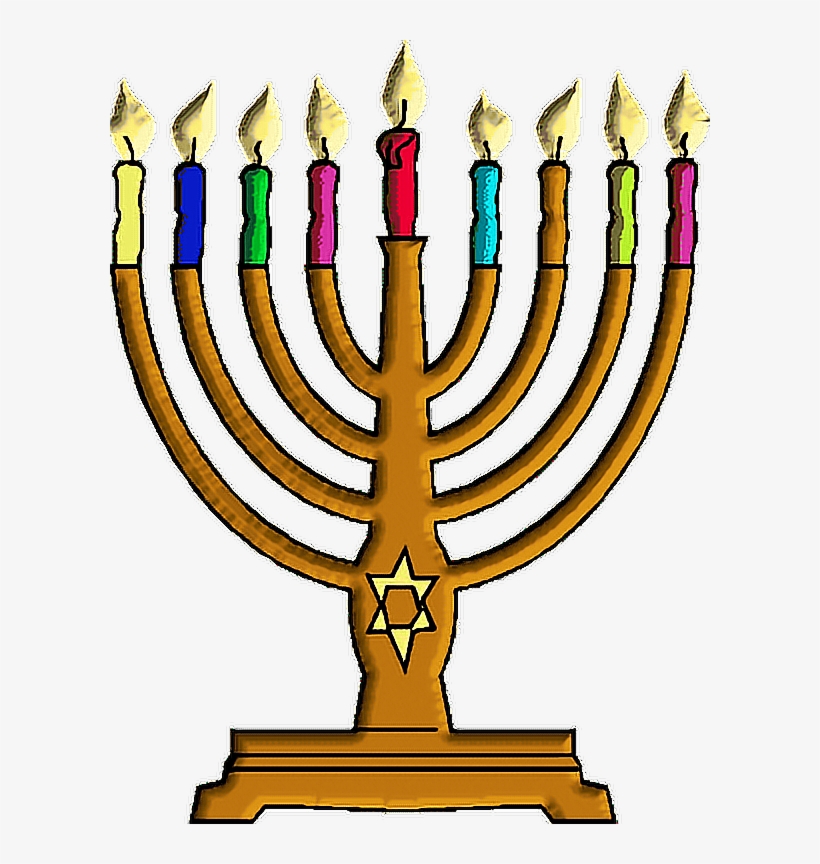 Report Abuse - Menorah Candles, transparent png download