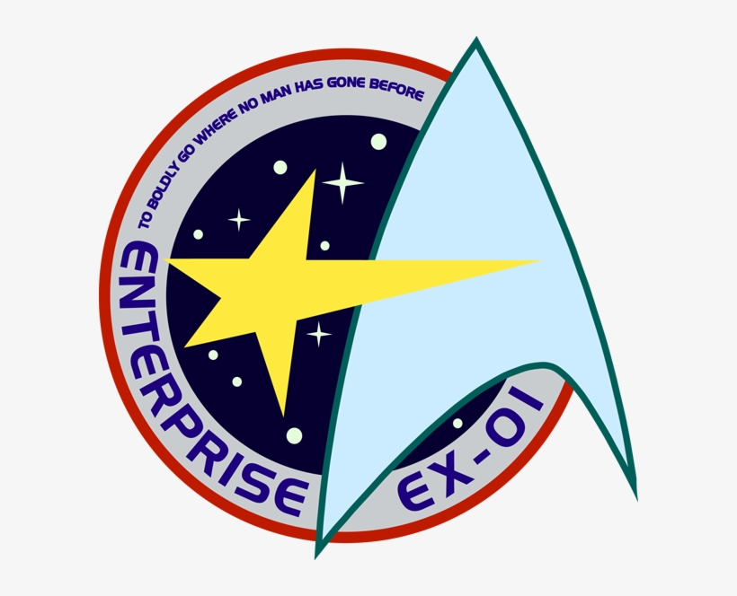 Logo Small - Star Trek Enterprise, transparent png download
