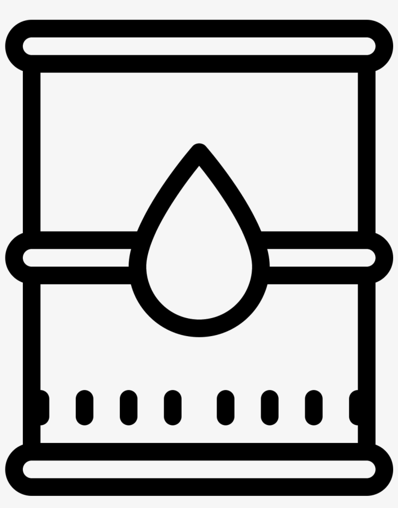 This Icon Is A Simple Drawing Of An Oil Barrel - Commodity Icon Png, transparent png download