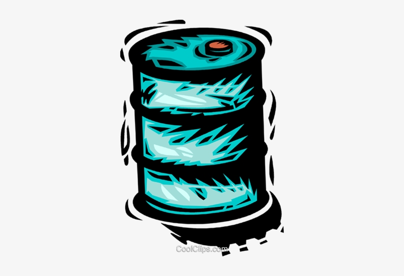 Oil Barrel Royalty Free Vector Clip Art Illustration, transparent png download