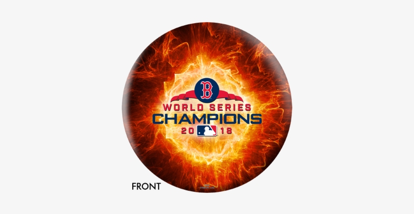 Otbb Boston Red Sox Bowling Ball 2018 World Series - Red Sox 2018 Champions, transparent png download