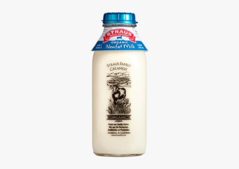 Share - Straus Cream-top Whole Milk, transparent png download