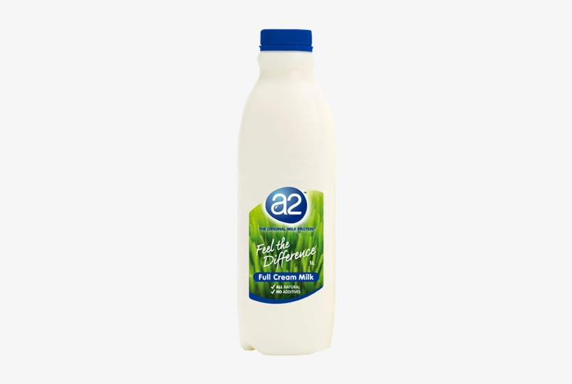 Full Cream Milk 1 Litre - 1 Litre Milk Bottle, transparent png download