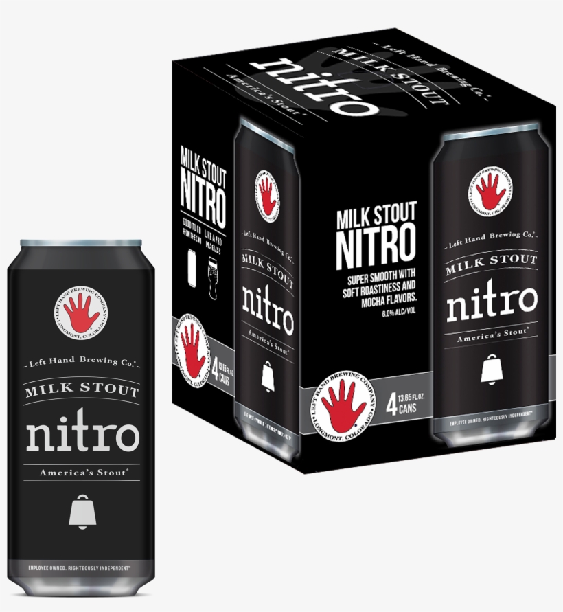 Let's Be Honest, Beer Is Nearly Perfect Already - Left Hand Nitro Milk Stout - 6 Pack, 12 Fl Oz Bottles, transparent png download