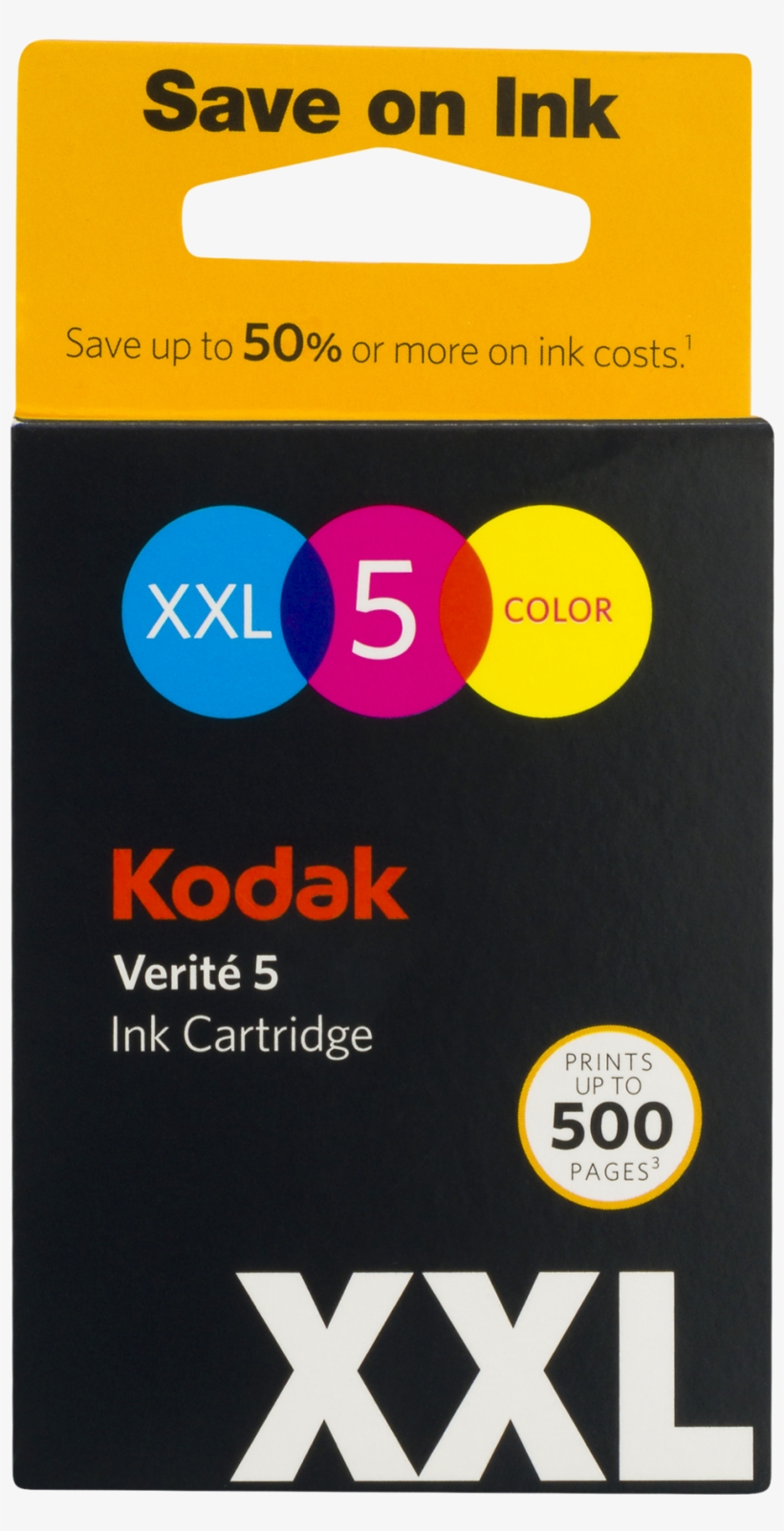 Kodak Verite #5 Xl Black Ink Cartridge Not Applicable, transparent png download