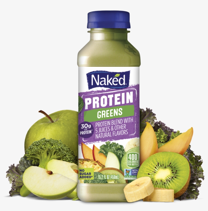 Naked Food Grocery Juice Smoothie Green Machine 15.2, transparent png download