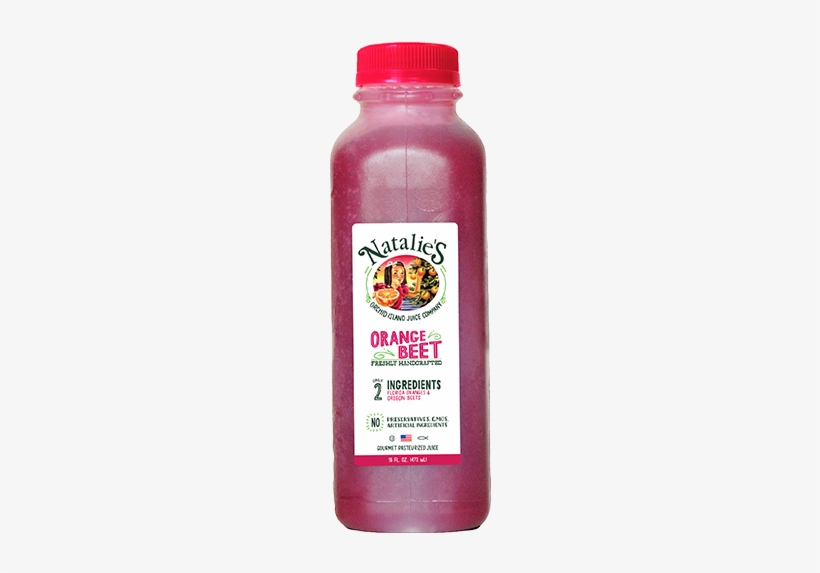 Orange Beet - Natalies Orchid Island Juice Company Lemonade, Tea, transparent png download