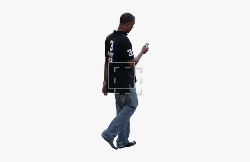 Parent Category - Man Texting While Walking, transparent png download