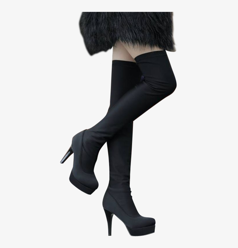 Get Quotations - Knee-high Boot, transparent png download
