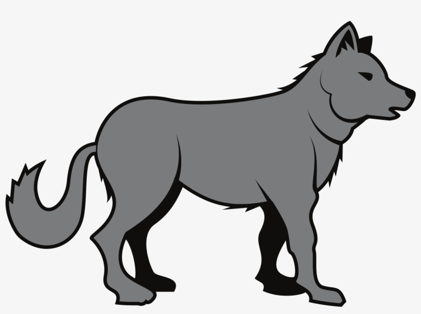 Open - Clip Art Wolf, transparent png download