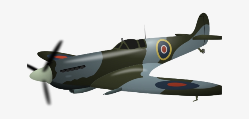 Aircraft Clipart Vintage Airplane - Second World War Images Png, transparent png download