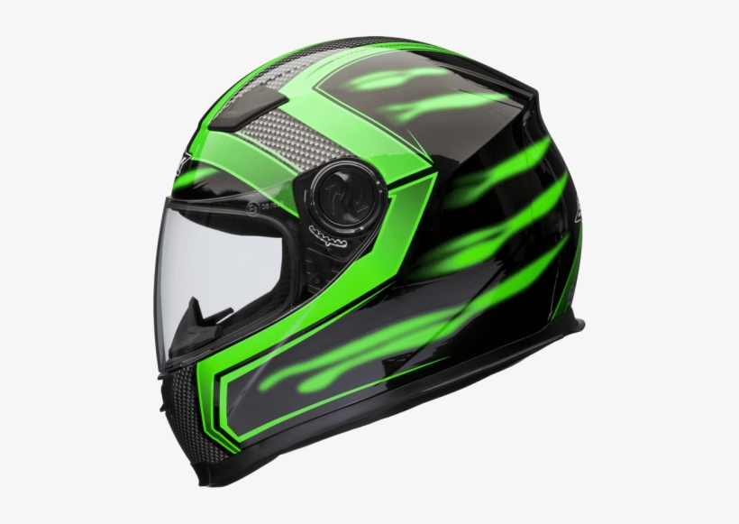 Free Png Motorcycle Helmet Png Images Transparent - Green Motorbike Helmet, transparent png download