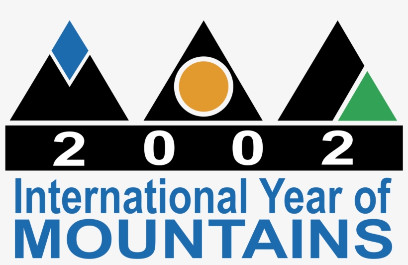 2002 International Year Of Mountains Logo Png Transparent - International Year Of Mountains, transparent png download