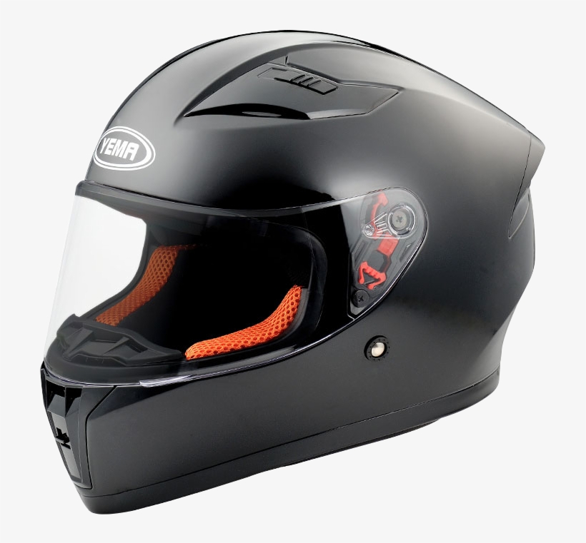 Full Face Helmet - Motorcycle Helmet, transparent png download