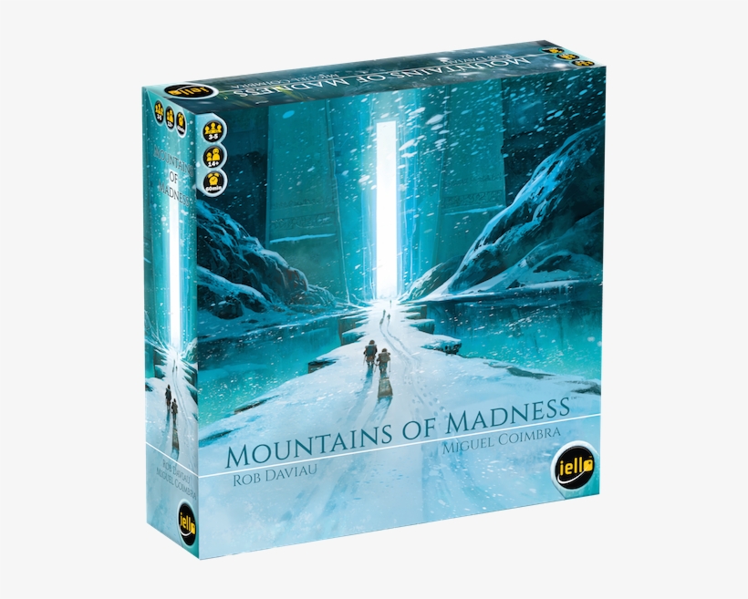 Mountains Of Madness Games Box - Mountains Of Madness Iello, transparent png download